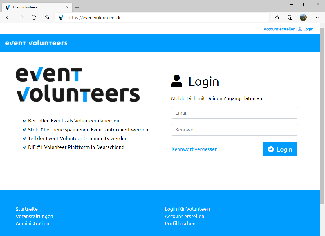 Eventvolunteers